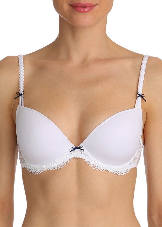 Soutien-gorge Rembourr Coup Droit Marie-Jo Blanc